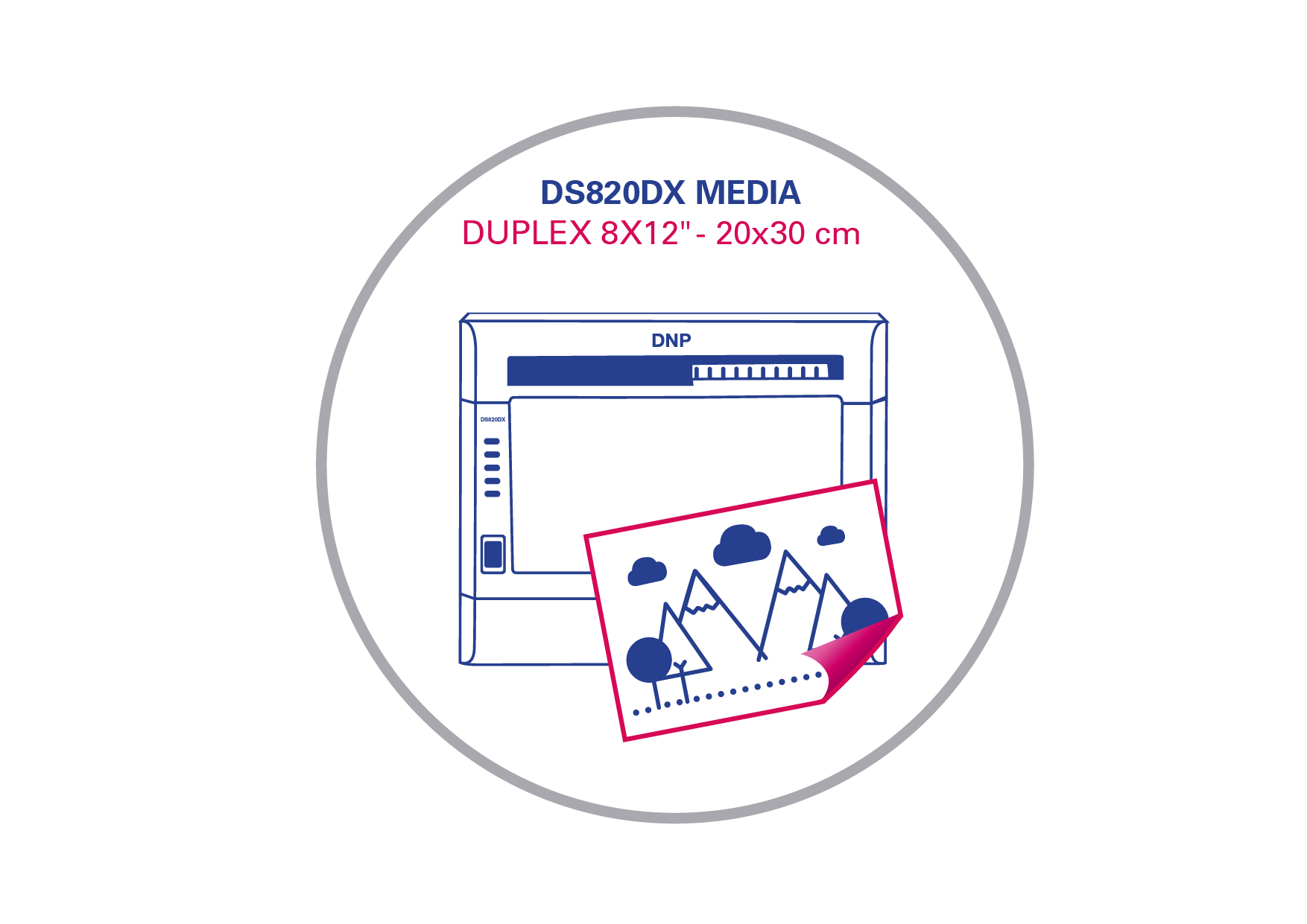 DS820DX Duplex 20x30 (8x12)